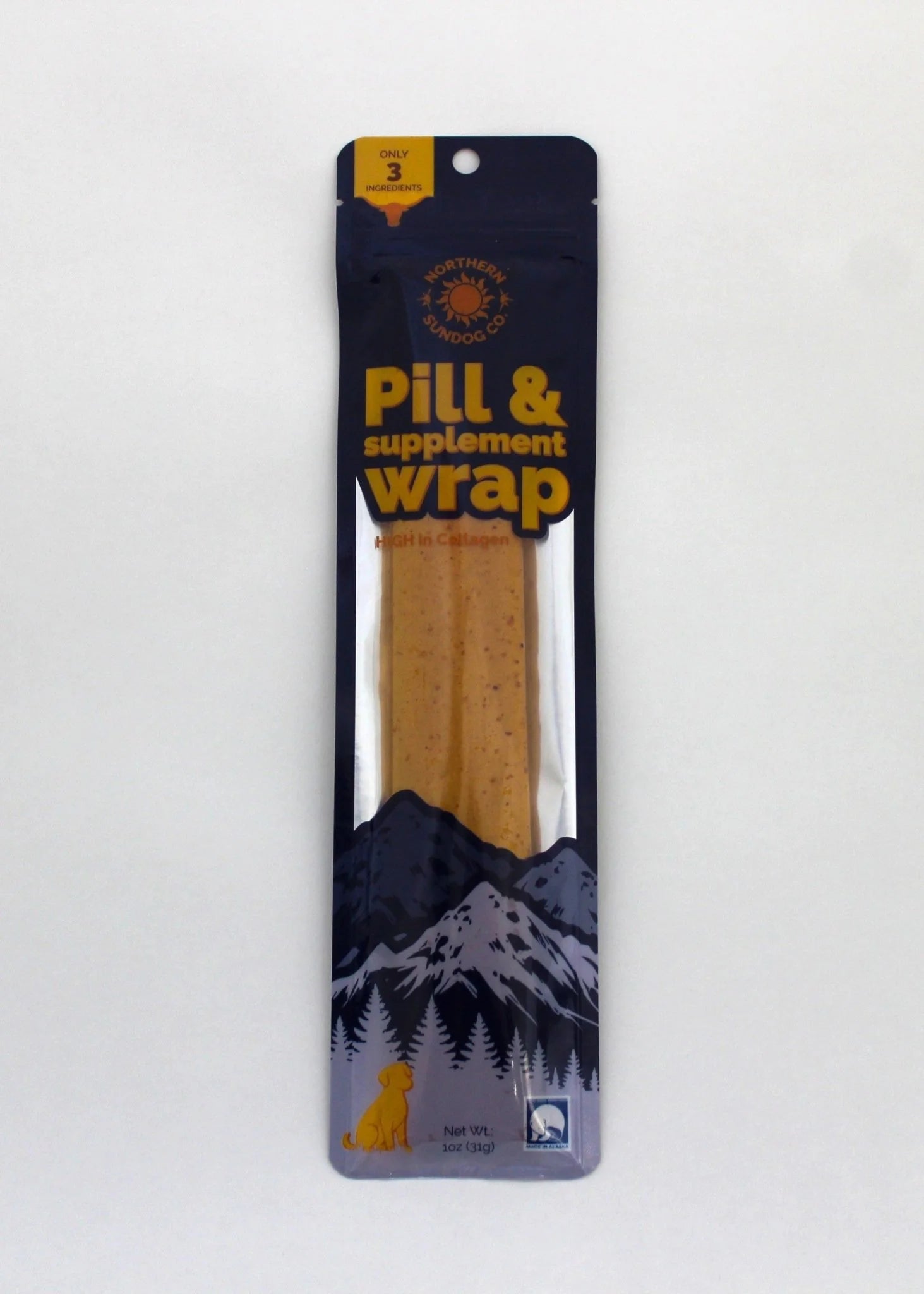 Northern Sundog Co. Premium Pill Wrap – Beef Pumpkin Honey(Limited Ingredient)